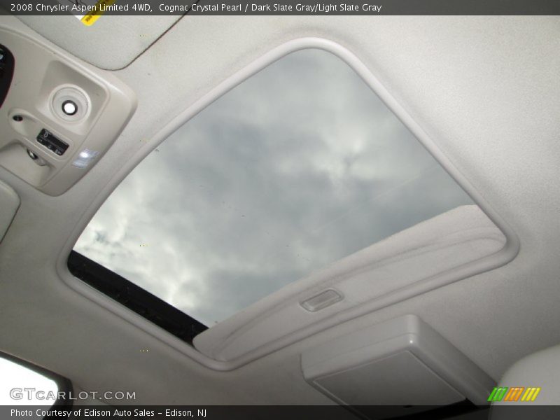 Cognac Crystal Pearl / Dark Slate Gray/Light Slate Gray 2008 Chrysler Aspen Limited 4WD