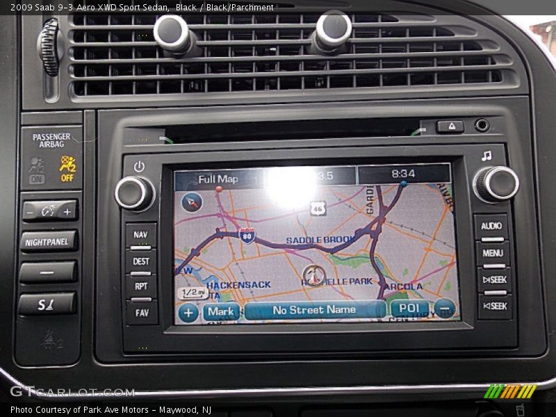 Navigation of 2009 9-3 Aero XWD Sport Sedan