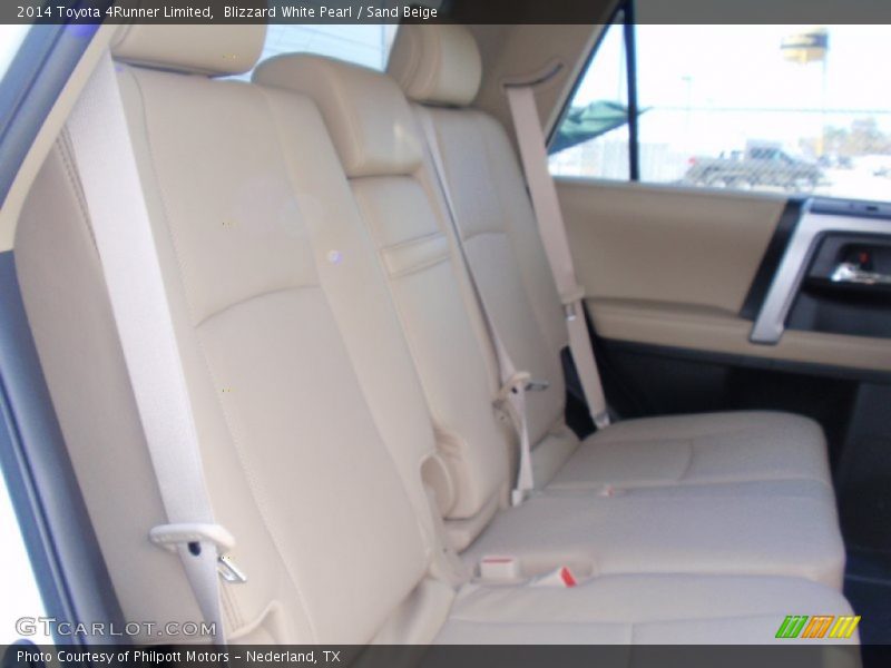 Blizzard White Pearl / Sand Beige 2014 Toyota 4Runner Limited