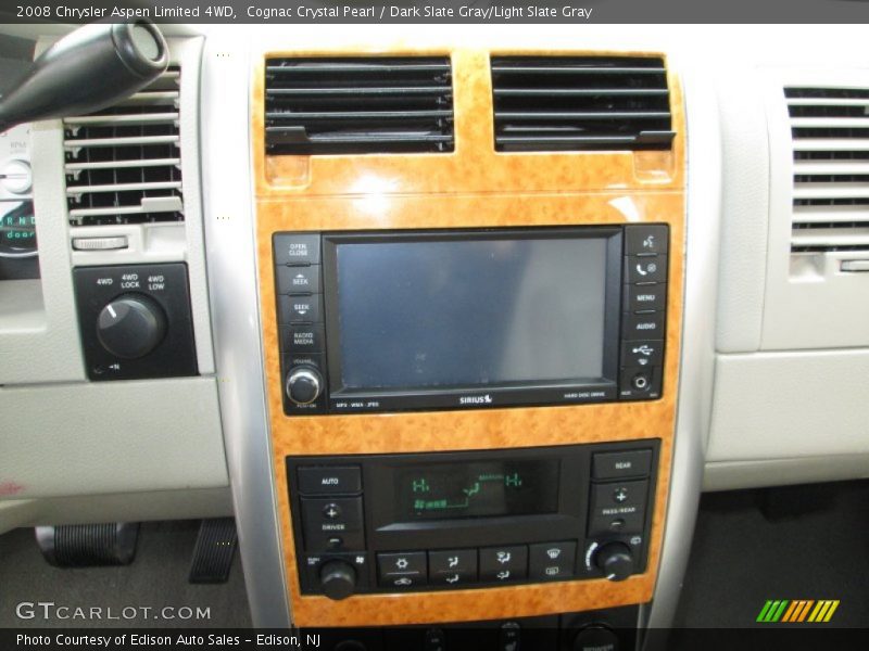 Cognac Crystal Pearl / Dark Slate Gray/Light Slate Gray 2008 Chrysler Aspen Limited 4WD