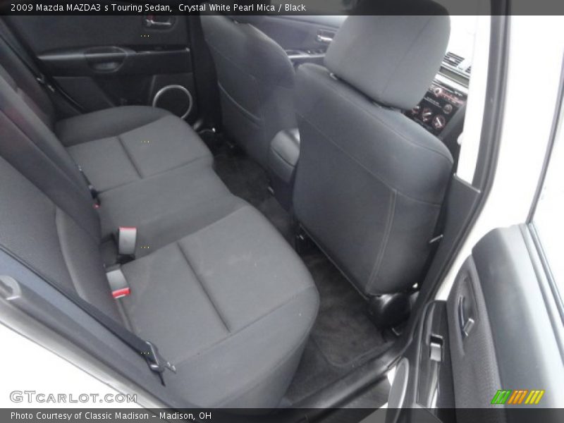 Rear Seat of 2009 MAZDA3 s Touring Sedan