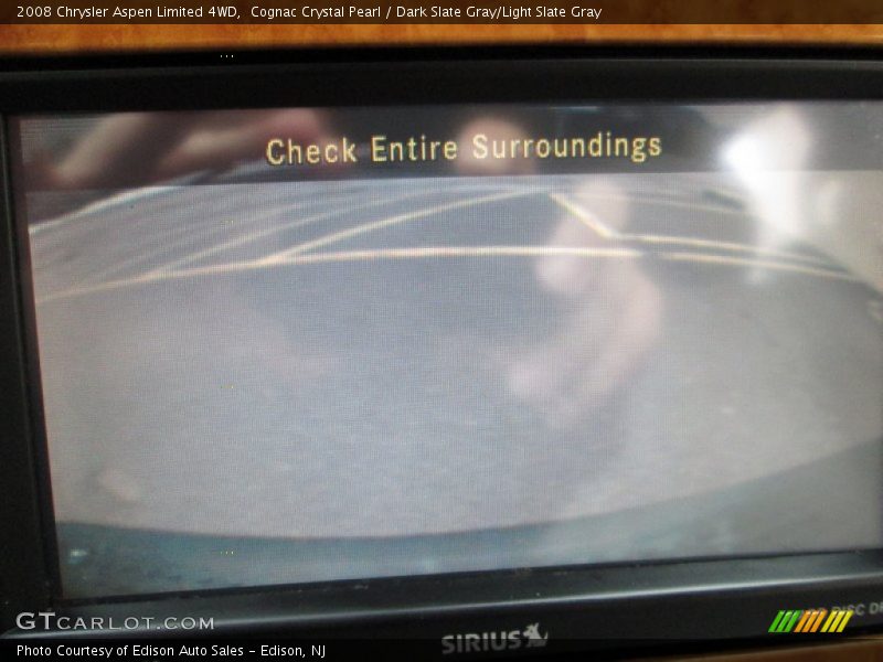 Cognac Crystal Pearl / Dark Slate Gray/Light Slate Gray 2008 Chrysler Aspen Limited 4WD