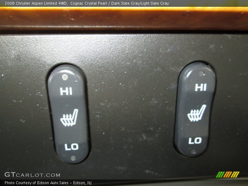 Cognac Crystal Pearl / Dark Slate Gray/Light Slate Gray 2008 Chrysler Aspen Limited 4WD