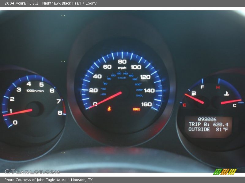  2004 TL 3.2 3.2 Gauges