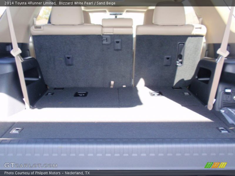 Blizzard White Pearl / Sand Beige 2014 Toyota 4Runner Limited