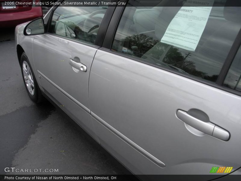 Silverstone Metallic / Titanium Gray 2006 Chevrolet Malibu LS Sedan