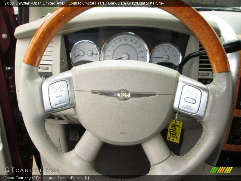 Cognac Crystal Pearl / Dark Slate Gray/Light Slate Gray 2008 Chrysler Aspen Limited 4WD