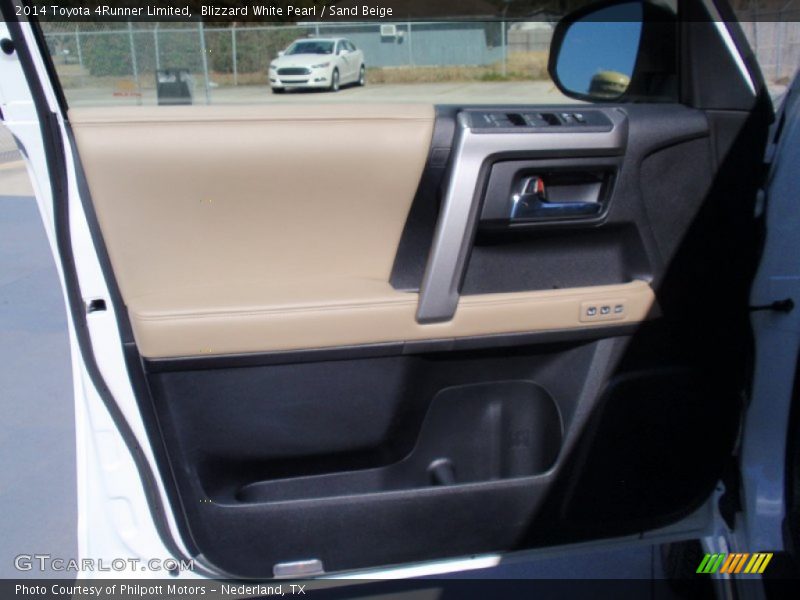 Blizzard White Pearl / Sand Beige 2014 Toyota 4Runner Limited