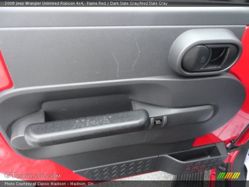 Flame Red / Dark Slate Gray/Med Slate Gray 2008 Jeep Wrangler Unlimited Rubicon 4x4