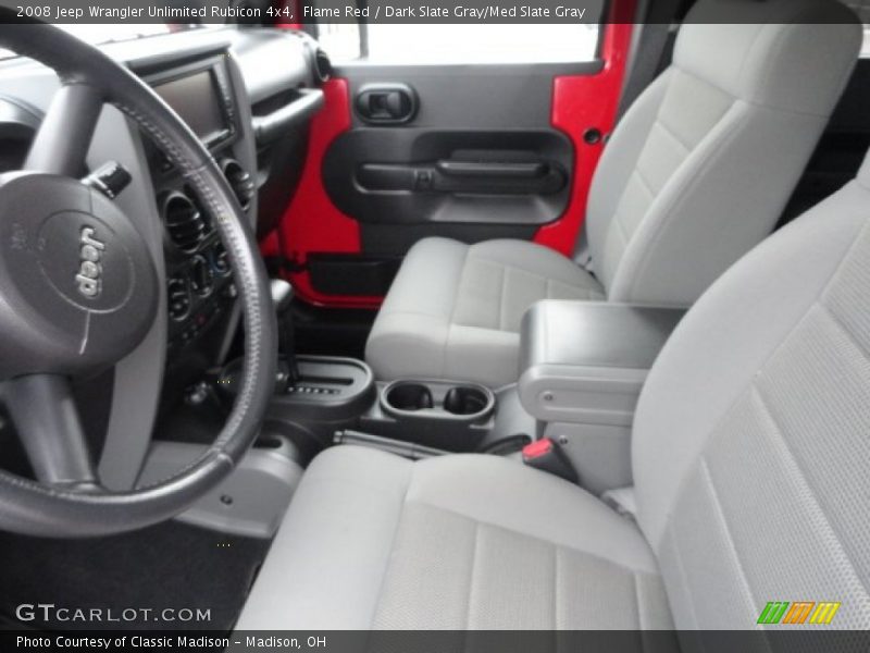 Flame Red / Dark Slate Gray/Med Slate Gray 2008 Jeep Wrangler Unlimited Rubicon 4x4