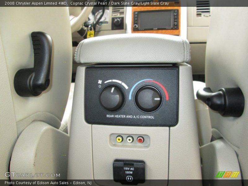 Cognac Crystal Pearl / Dark Slate Gray/Light Slate Gray 2008 Chrysler Aspen Limited 4WD