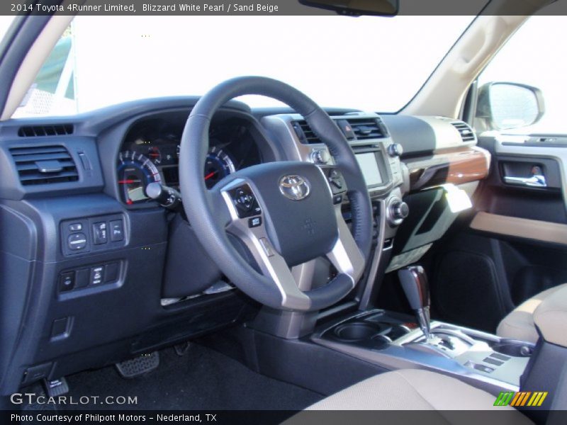 Blizzard White Pearl / Sand Beige 2014 Toyota 4Runner Limited