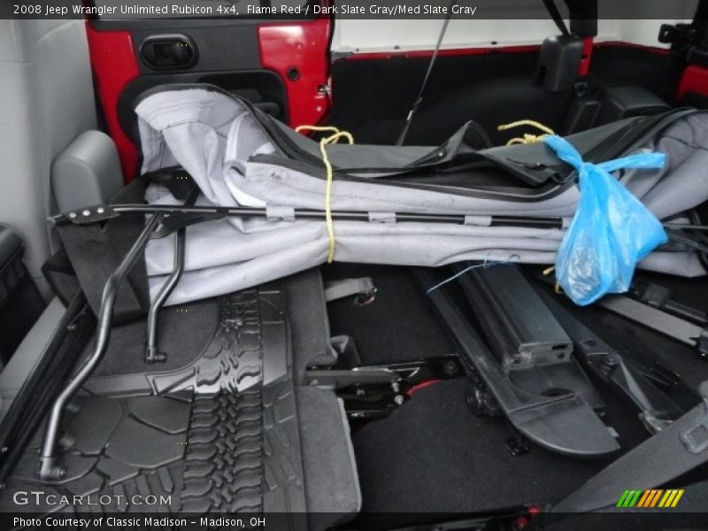 Flame Red / Dark Slate Gray/Med Slate Gray 2008 Jeep Wrangler Unlimited Rubicon 4x4