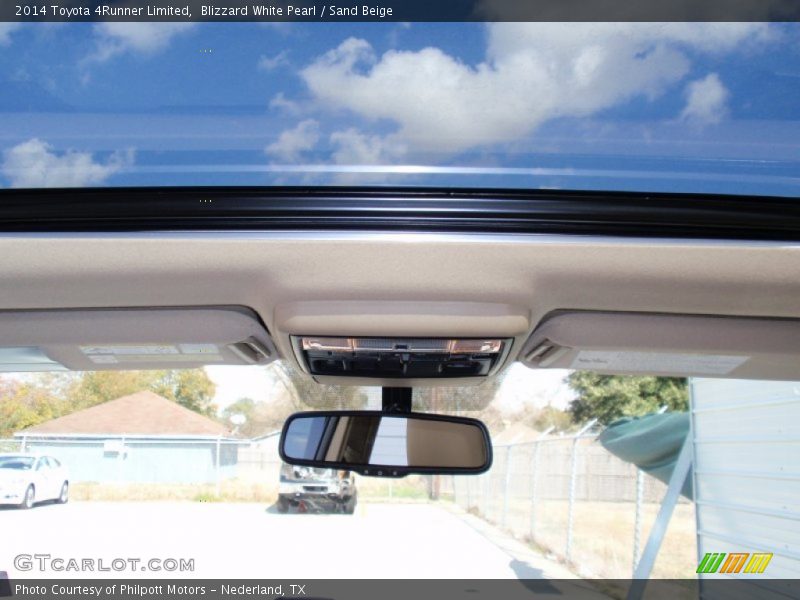 Blizzard White Pearl / Sand Beige 2014 Toyota 4Runner Limited