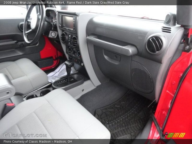 Flame Red / Dark Slate Gray/Med Slate Gray 2008 Jeep Wrangler Unlimited Rubicon 4x4