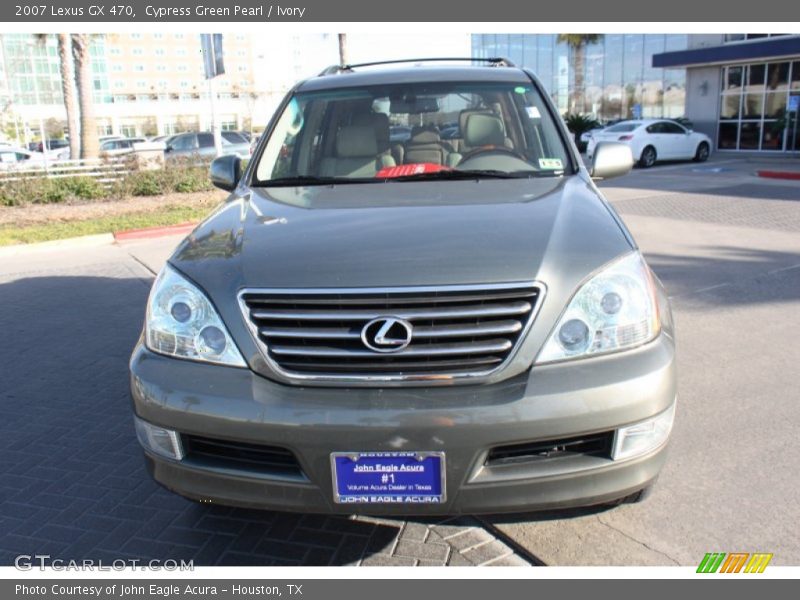 Cypress Green Pearl / Ivory 2007 Lexus GX 470