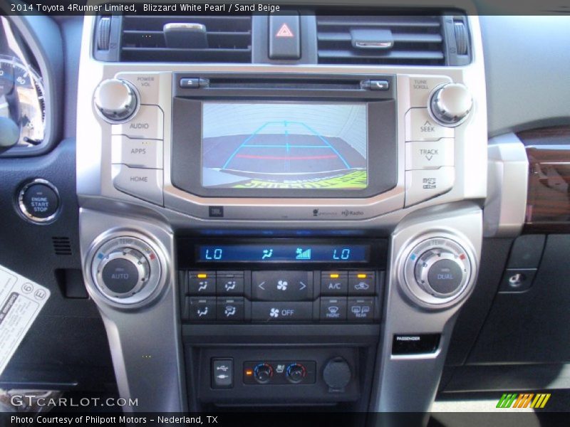 Blizzard White Pearl / Sand Beige 2014 Toyota 4Runner Limited