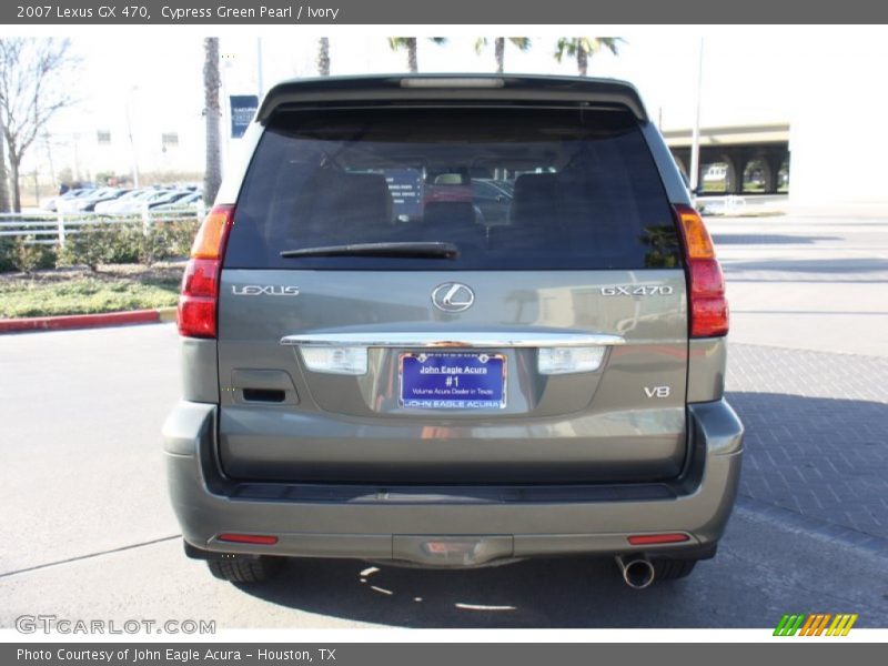 Cypress Green Pearl / Ivory 2007 Lexus GX 470