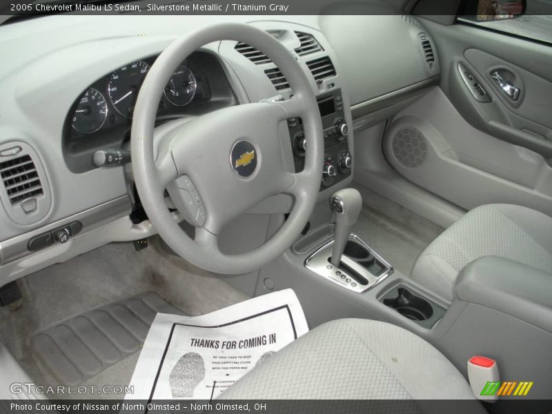 Silverstone Metallic / Titanium Gray 2006 Chevrolet Malibu LS Sedan