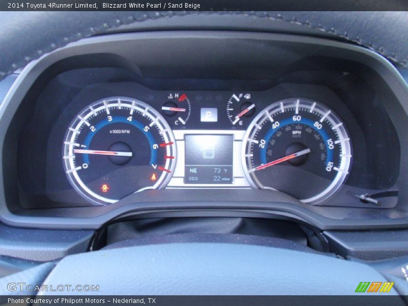 Blizzard White Pearl / Sand Beige 2014 Toyota 4Runner Limited
