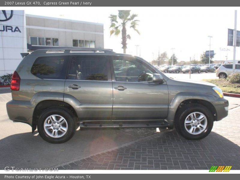 Cypress Green Pearl / Ivory 2007 Lexus GX 470