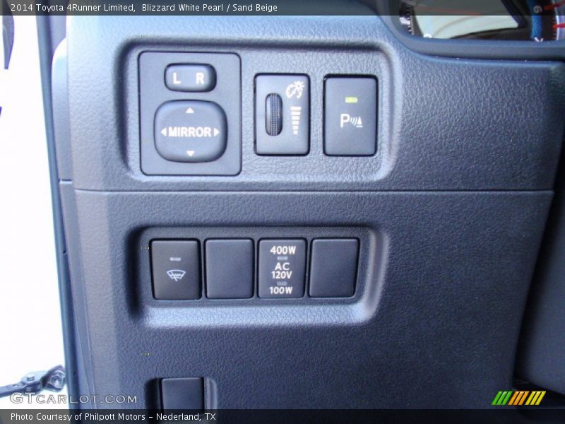 Blizzard White Pearl / Sand Beige 2014 Toyota 4Runner Limited