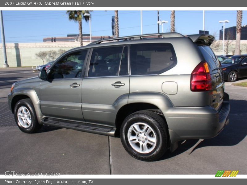 Cypress Green Pearl / Ivory 2007 Lexus GX 470