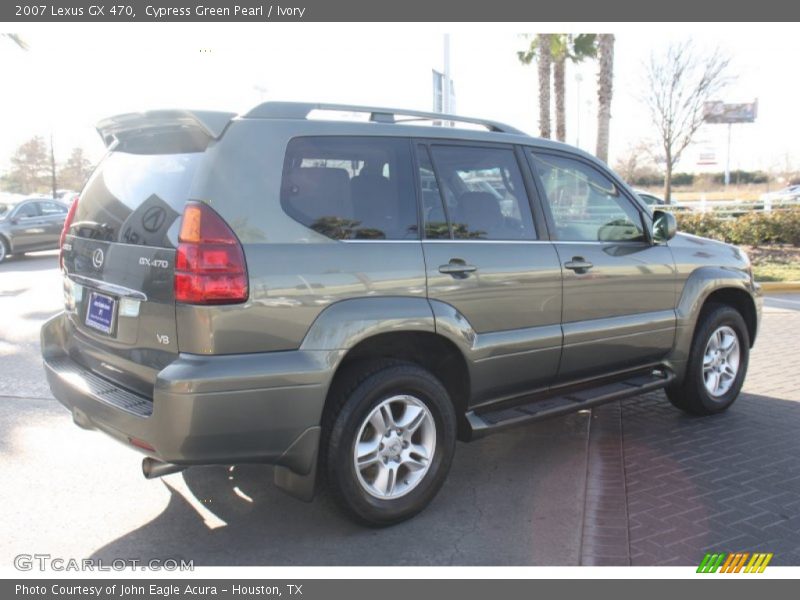 Cypress Green Pearl / Ivory 2007 Lexus GX 470