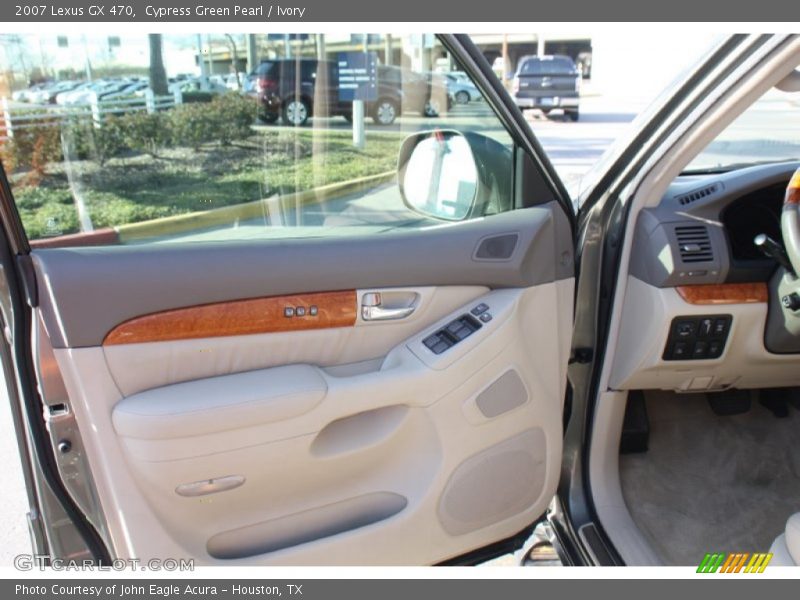 Cypress Green Pearl / Ivory 2007 Lexus GX 470