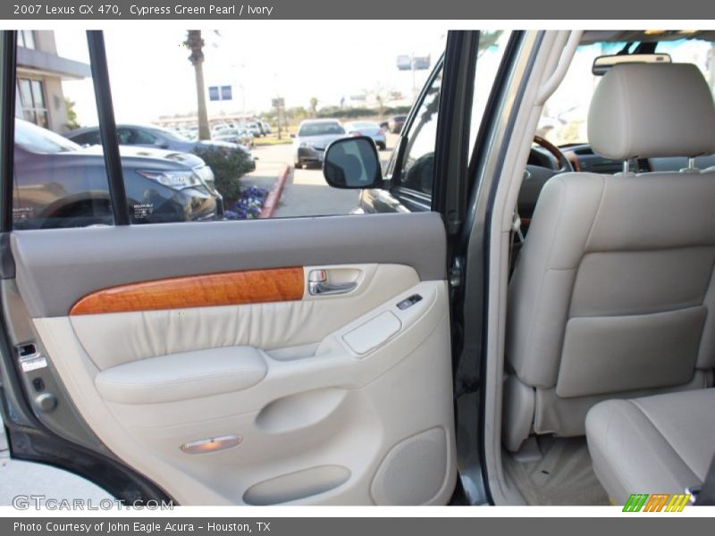 Cypress Green Pearl / Ivory 2007 Lexus GX 470