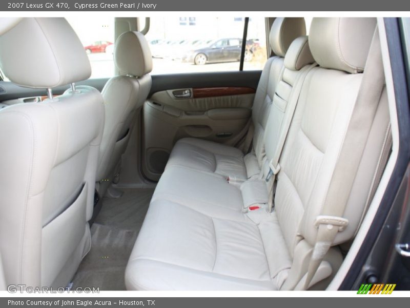 Cypress Green Pearl / Ivory 2007 Lexus GX 470
