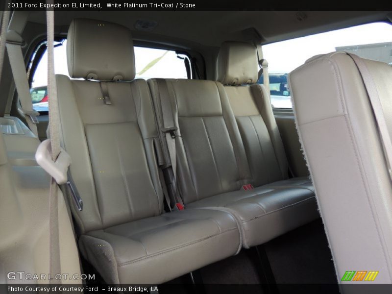 White Platinum Tri-Coat / Stone 2011 Ford Expedition EL Limited