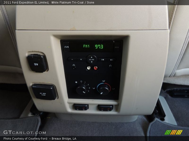 White Platinum Tri-Coat / Stone 2011 Ford Expedition EL Limited