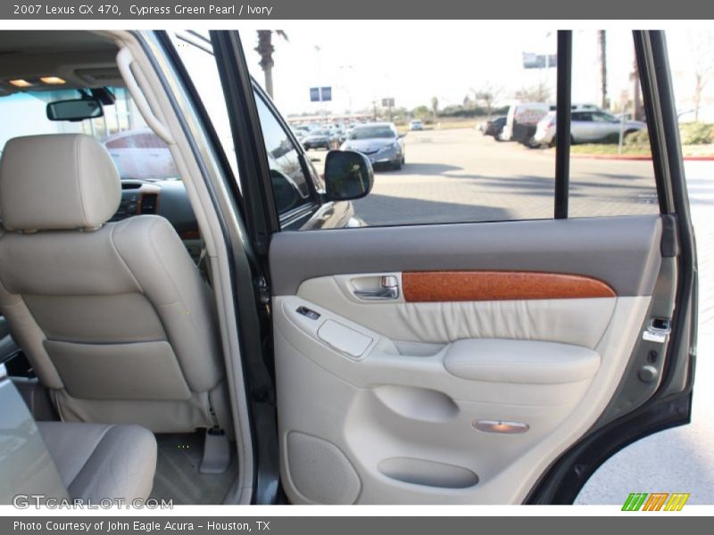 Cypress Green Pearl / Ivory 2007 Lexus GX 470