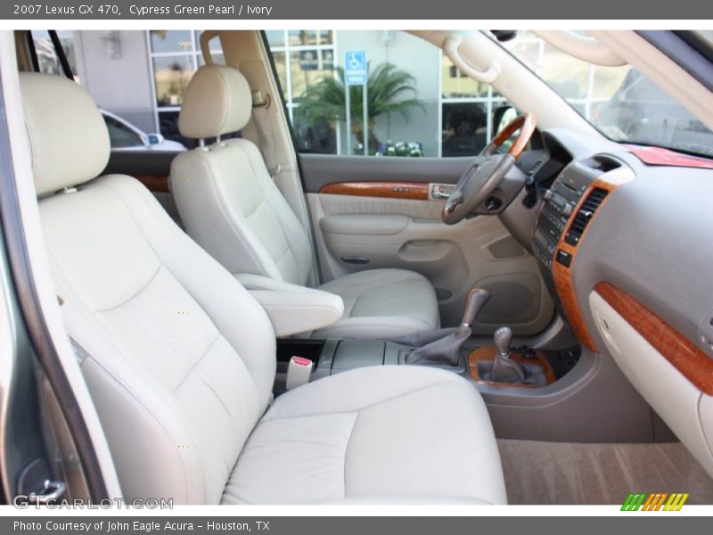 Cypress Green Pearl / Ivory 2007 Lexus GX 470