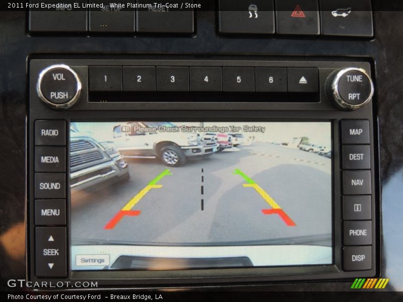 White Platinum Tri-Coat / Stone 2011 Ford Expedition EL Limited