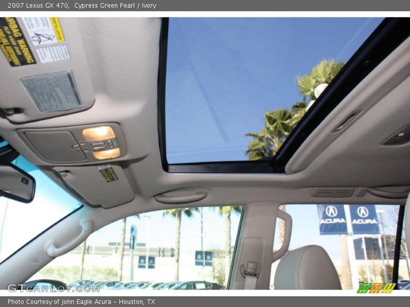 Cypress Green Pearl / Ivory 2007 Lexus GX 470