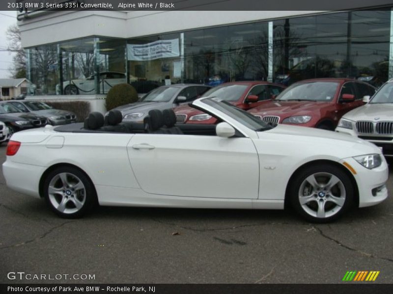 Alpine White / Black 2013 BMW 3 Series 335i Convertible