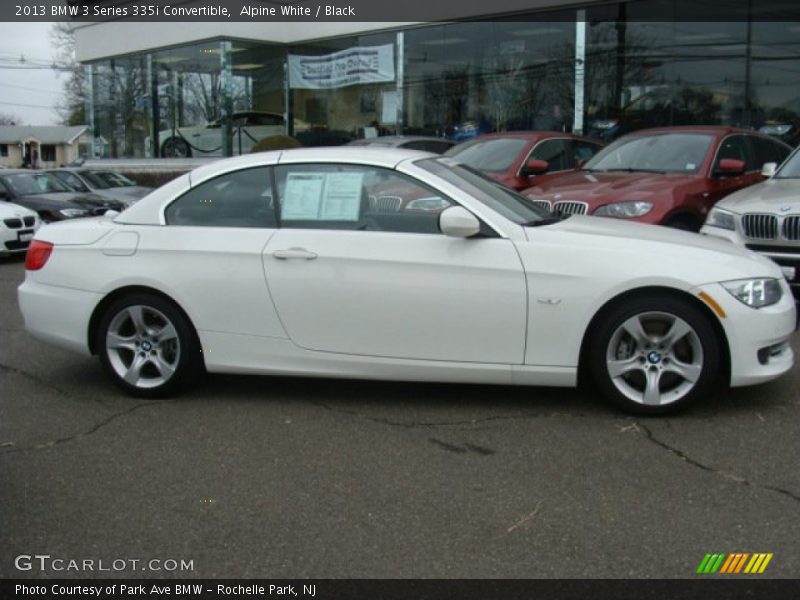 Alpine White / Black 2013 BMW 3 Series 335i Convertible