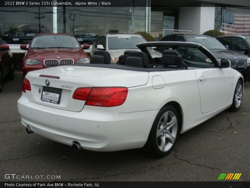 Alpine White / Black 2013 BMW 3 Series 335i Convertible