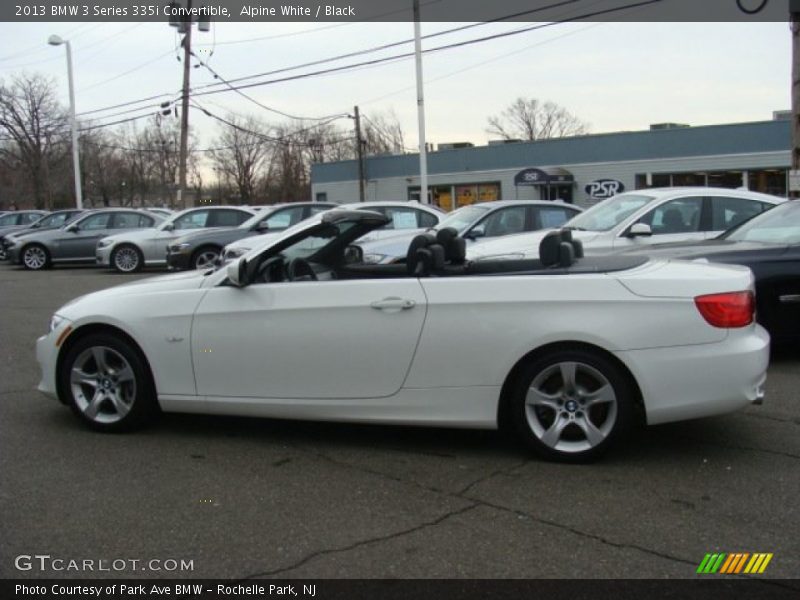 Alpine White / Black 2013 BMW 3 Series 335i Convertible