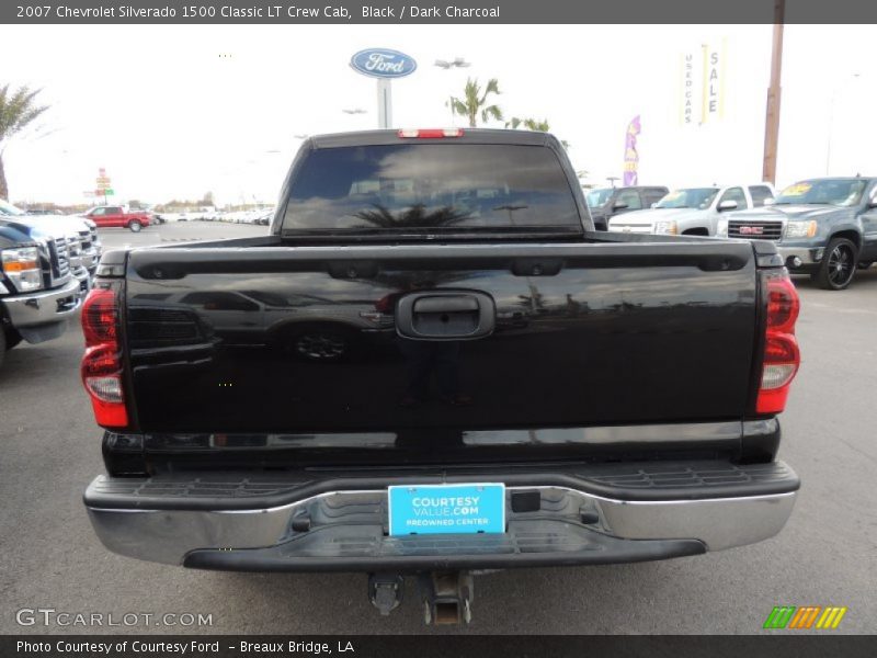 Black / Dark Charcoal 2007 Chevrolet Silverado 1500 Classic LT Crew Cab