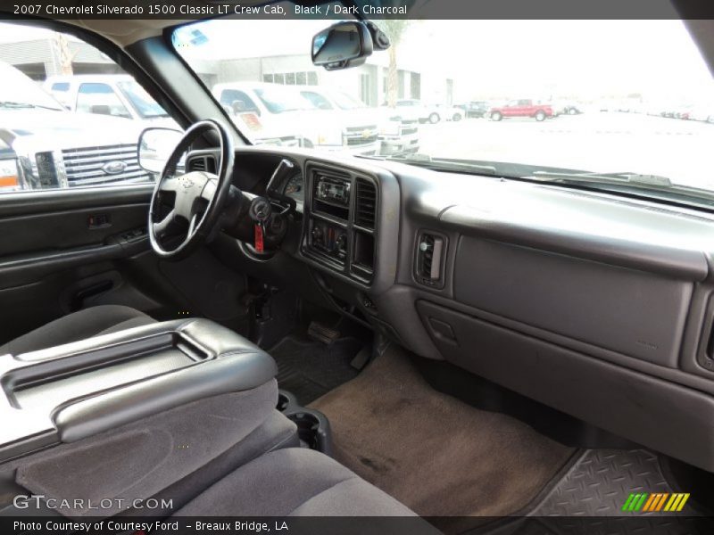 Black / Dark Charcoal 2007 Chevrolet Silverado 1500 Classic LT Crew Cab