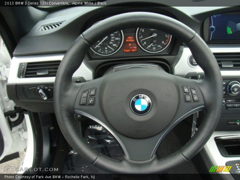 Alpine White / Black 2013 BMW 3 Series 335i Convertible