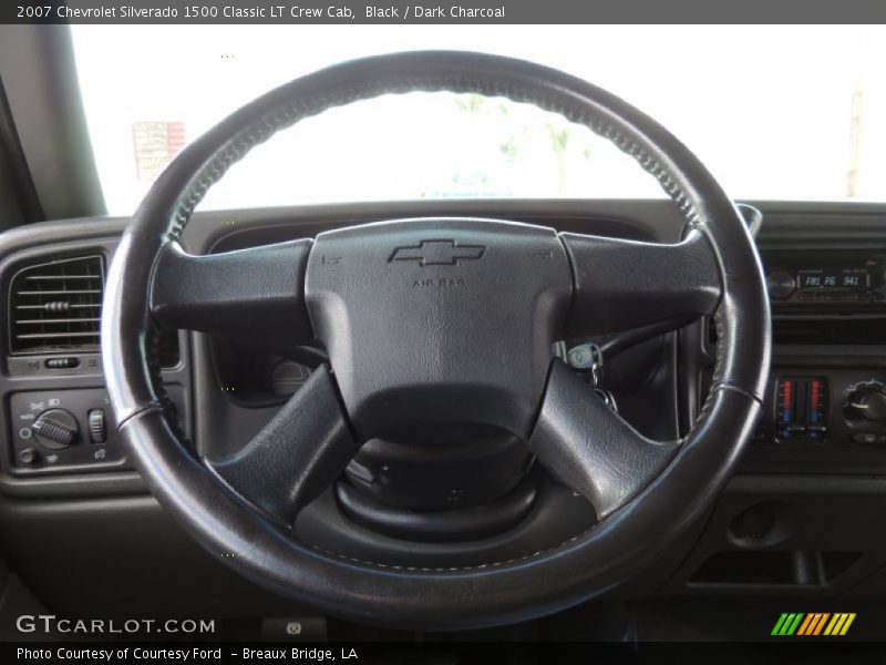 Black / Dark Charcoal 2007 Chevrolet Silverado 1500 Classic LT Crew Cab