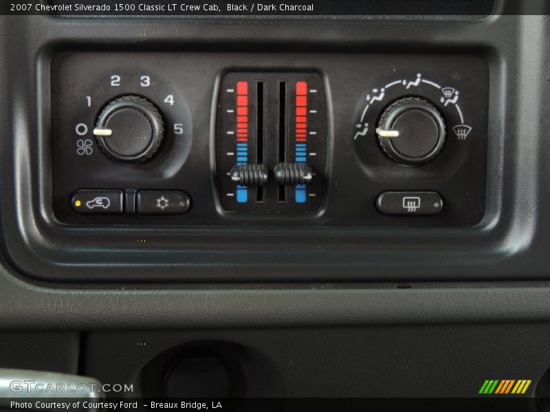 Black / Dark Charcoal 2007 Chevrolet Silverado 1500 Classic LT Crew Cab