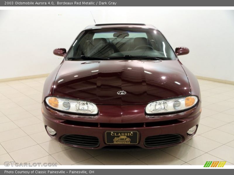 Bordeaux Red Metallic / Dark Gray 2003 Oldsmobile Aurora 4.0