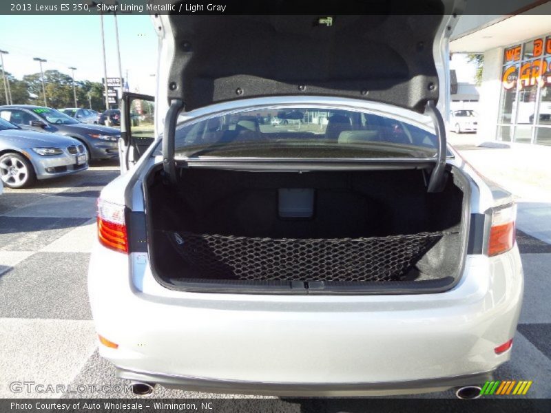 Silver Lining Metallic / Light Gray 2013 Lexus ES 350