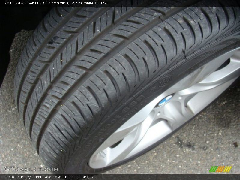 Alpine White / Black 2013 BMW 3 Series 335i Convertible