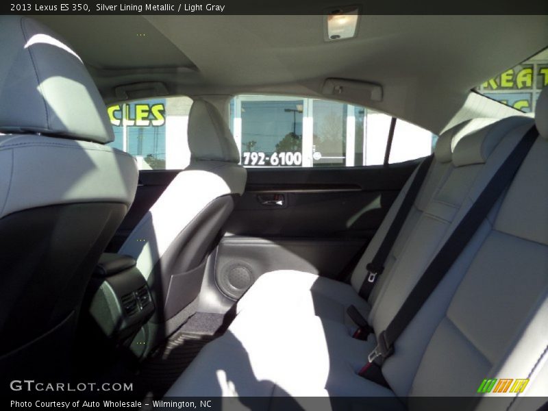 Silver Lining Metallic / Light Gray 2013 Lexus ES 350